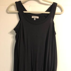 Colder shoulder long sleeve